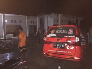 Solidaritas Untuk Sesama Mereka Tunjukkan Dengan Meninjau Langsung Titik Pengungsian