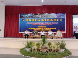 Sosialisasi Permendagri No 77 Tahun 2020