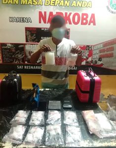 Polres Banggai Kembali Ungkap Peredaran Sabu