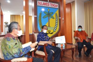 Temui Gubernur, Wabup Buol Laporkan Persiapan Porprov 2022