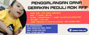 7 Bulan Di Rawat RS.Wahidin Makassar, Afif Butuh Uluran Tangan