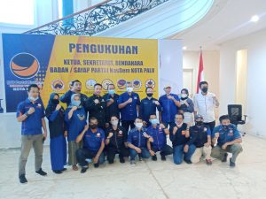 KSB Badan Sayap NasDem Kota Palu Di Kukuhkan