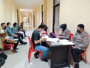 Hari Terakhir Rekrutmen Polri, Polres Sigi Diserbu Para Pemuda
