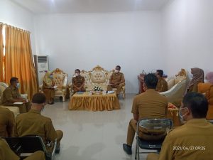 Sebagai Bentuk Pengawasan Kinerja ASN, Bupati Gelar Rakor Di Dikbud Sigi