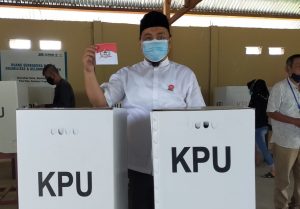 Pemilihan Ketua LPM Abadi Talise, Anleg Kota Rusman Ramli Ikut Mencoblos