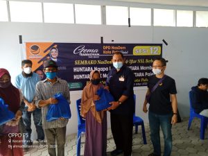 Gema Ramadhan, 7 Huntara Palu Utara Dan Tawaeli Kembali Di Sasar NasDem Kota Palu