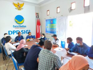 NasDem Sigi Laksanakan Rakor