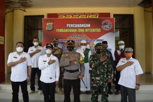 Pemda Dukung Polres Sigi Canangkan Zona Integritas Menuju WBK Dan WBBM