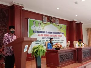 Wabup Badrun Nggai Canangkan Program Cinta Zakat