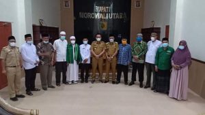 Tokoh Ormas Umat Muslim Morut Silaturahmi Dengan Bupati Dan Wabup, Delis-Djira