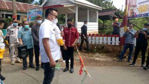 Bupati Delis Resmikan Kampung Tangguh Desa Pontangoa Di Morut