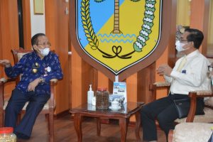 Gubernur Longki Terima Audiensi Kepala Bank BTN Cabang Palu