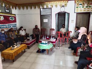 Kapolres Sigi Launching Kampung Tangguh Covid Desa Tulo