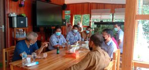 Direktur Bersama Wadir Politeknik KP Bitung Silaturrahim Ke Bupati Parimo