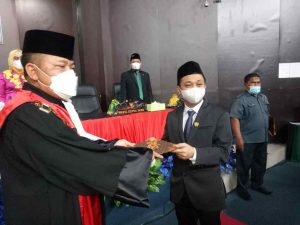 Wahyu Hidayat Sudirman Kini Jabat Wakil Ketua DPRD Morut