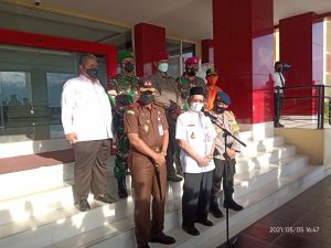 Gubernur Longki Pimpin Apel Pasukan Operasi Ketupat Tinombala 2021