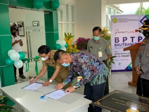 Kantor BPTP BALITBANGTAN Sulteng Diresmikan di Desa Maku Kec. Dolo