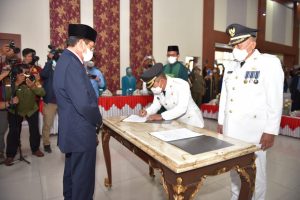 Gubernur Longki Minta Bupati-Wabup Banggai Jaga Integritas