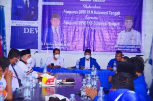 Giliran PAN Dikunjungi DPW PKS Sulteng, Lanjutkan Silaturahmi Kebangsaan