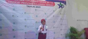 Peserta Lomba Bertutur Siswa SD/MI Tingkat Provinsi Asal Morut Tampil Menakjubkan