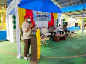 Resmikan Kampung Tangguh Covid-19 Di Mataue Kulawi, Kasat Pol PP Sigi Sampaikan Begini