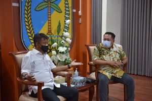 Gubernur Rusdy Mastura Terima Kunjungan Ketum KONI Sulteng