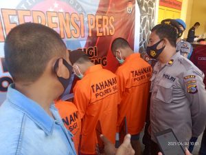 Tak Lebih Dari 24 Jam, Polsek Marawola Berhasil Bekuk 4 Pelaku Curanmor Dan Sepeda