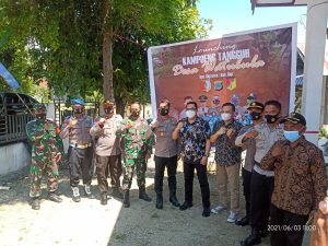 Kampung Tangguh Covid ‘Tunas Harapan’ Desa Watubula Diresmikan