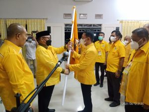 Nahkodai Golkar Sigi, Mohamad Irwan Bertekad Bangun Kantor Partai Golkar Sigi
