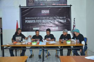 Musda ke 4 Pewarta Foto Indonesia Palu, Lahirkan Pemimpin Baru