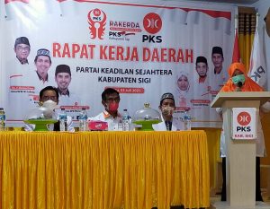 Di Rakerda, Ketua Hikmah Ladjidji : PKS Sigi Targetkan Lima Kursi