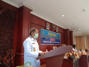 Wakil Bupati Parimo Buka Pendidikan Dan Pelatihan Capas 2021