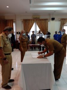 Wabup Parimo Kukuhkan Tim Terpadu P4GN Dan Prekursor Narkotika Tingkat Kabupaten