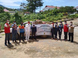 Pemda dan PMI Morut Terima Bantuan Dari PT. Trinusa Dharma Utama