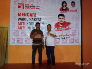 Mantapkan Hati, BRo’ Darwis (KANDACO) Resmi Gabung PSI Sigi Sebagai Wakil Ketua Partai