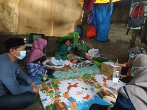 Respon Gizi Buruk, BAZNAS Sigi dan Puskesmas Biromaru Turun Langsung