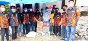 Giliran SAPMA Pemuda Pancasila Sigi Salurkan Bantuan Di Rogo