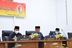Paripurna Pengantar Nota Keuangan Ranperda Tentang APBD Perubahan TA. 2021