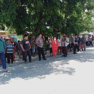 Kapolsek Dolo Pimpin Personil Ke TKP Pembunuhan di Desa Tulo