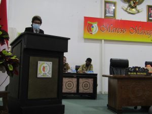 Pemda Sampaikan Pendapat atas Dua Raperda Inisiatif DPRD Sigi