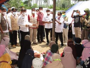 Bupati Pimpin Apel dan Simulasi Darurat Bencana Gempa serta Banjir Integrasi Covid-19 Kabupaten Sigi