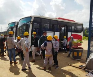 Sebanyak 82 Tenaga Kerja Lokal Dipulangkan ke GNI dari VDNI Morosi