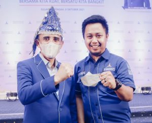 Ketua Bappilu Demokrat Kota Palu, Adam Muluk Bakar Semangat Seluruh Pengurus Partai