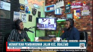 Hadir di Podcast Sulteng TV, Tokoh Masyarakat Desa Tikupon Ini Curhat Soal Infrastruktur Jalan Bualemo