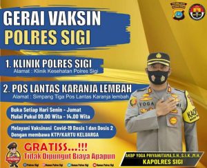 Surat Telegram Kapolri, Kapolres Sigi Jabat Kapolres Banggai