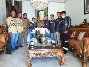 Walikota Lepas Atlet Sepeda Palu Graffity Berlaga di Bangkep