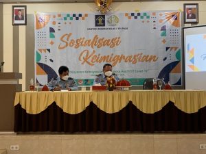 Imigrasi Kelas I TPI Palu Gelar Sosialisasi Pelayanan Keimigrasian di Parimo