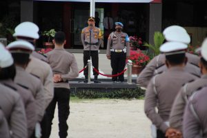 Voting Day Pilkades Serentak 2021 di Banggai Berjalan Kondusif, Kapolres AKBP. Yoga Apresiasi Anggotanya