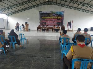 Diklat Pendidikan dan Pelatihan Pramuka Kwarcab Sigi Peduli Kebencanaan