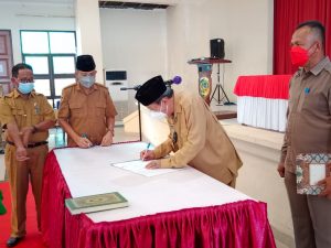 Wabup Parimo Lantik Pejabat Pengawasan Penyetaraan Jabatan